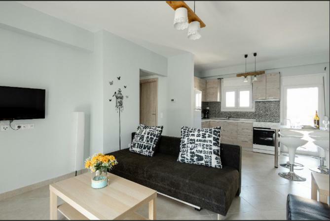 Bright Spacious Two-Bedroom Apartment Thessaloníki Exteriör bild