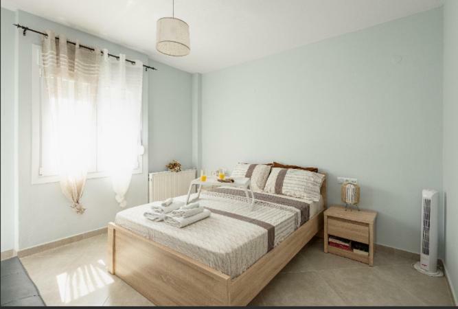 Bright Spacious Two-Bedroom Apartment Thessaloníki Exteriör bild